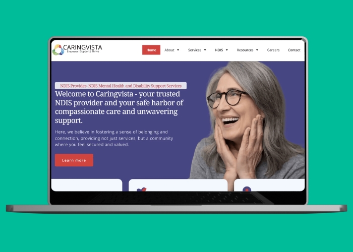 CaringVista Website Development